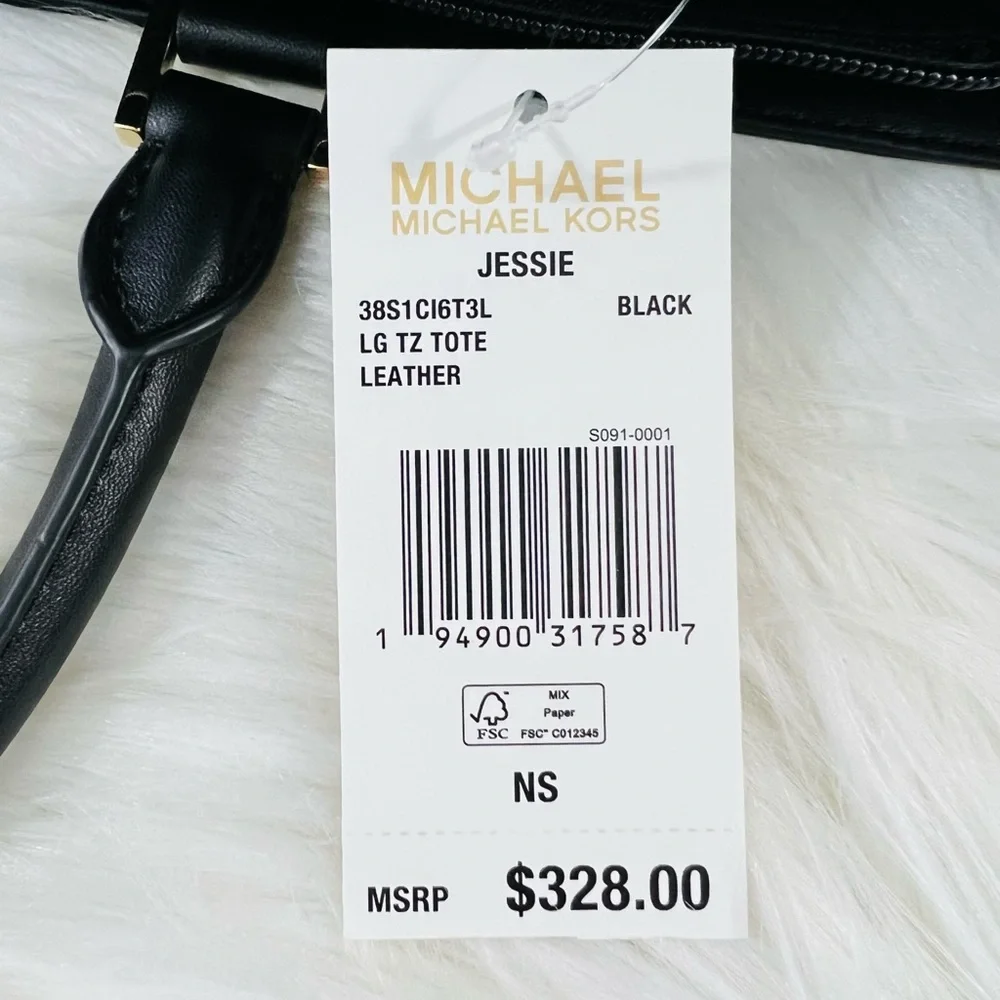 Michael Kors Jessie Large Tote Satchel - Picture 9 of 13